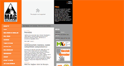 Desktop Screenshot of mag.org.tr