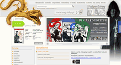 Desktop Screenshot of anansi.mag.com.pl