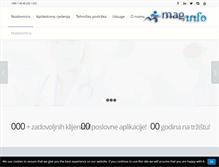Tablet Screenshot of mag.hr