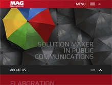 Tablet Screenshot of mag.bg