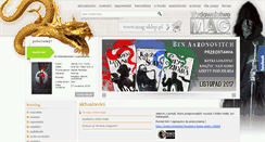 Desktop Screenshot of cyklbarokowy.mag.com.pl