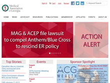 Tablet Screenshot of mag.org
